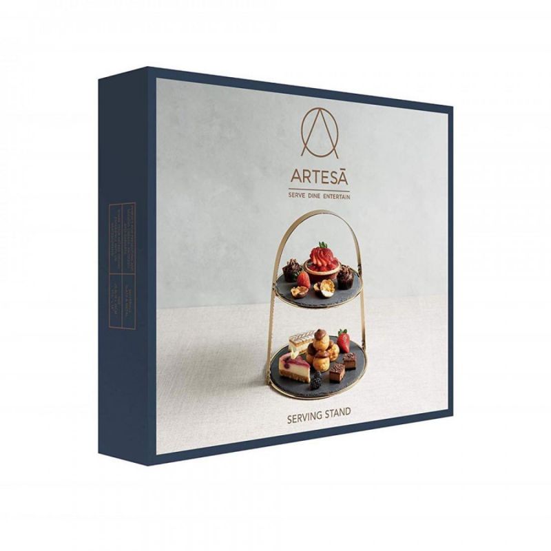Блюдо двухярусное сервировочное Kitchen Craft Arteza BD-3143670 фото 3