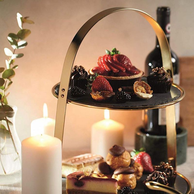 Блюдо двухярусное сервировочное Kitchen Craft Arteza BD-3143670 фото 5