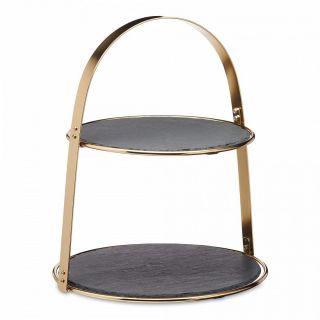 Блюдо двухярусное сервировочное Kitchen Craft Arteza BD-3143670