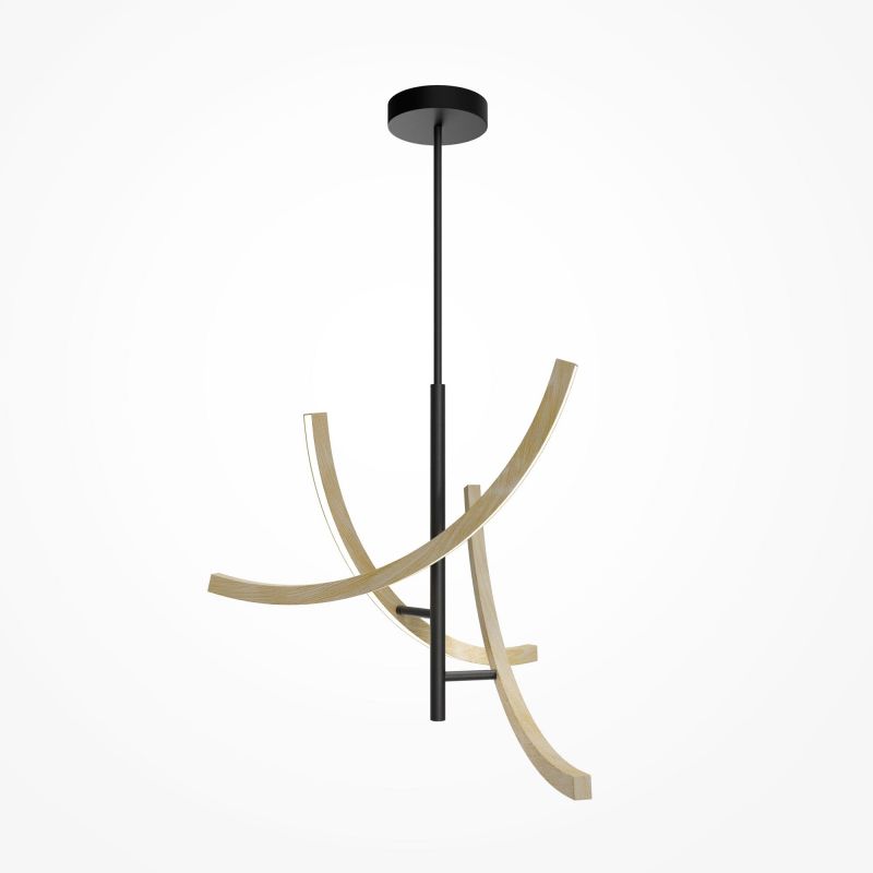 Подвесной светильник Maytoni Wabi LED 2700-4000К 21W MOD428PL-L27BK фото 5