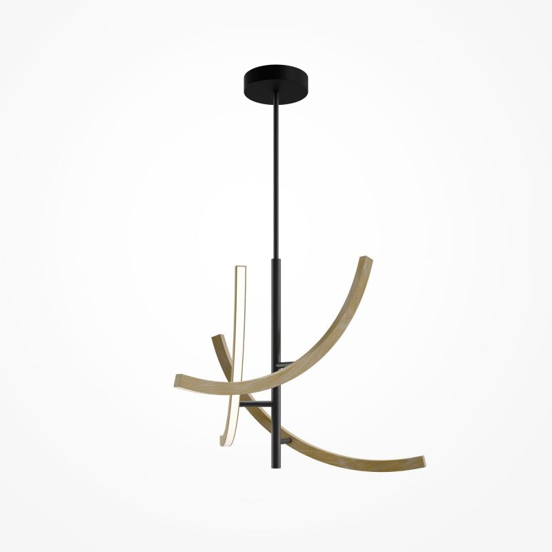Подвесной светильник Maytoni Wabi LED 2700-4000К 21W MOD428PL-L27BK фото 6