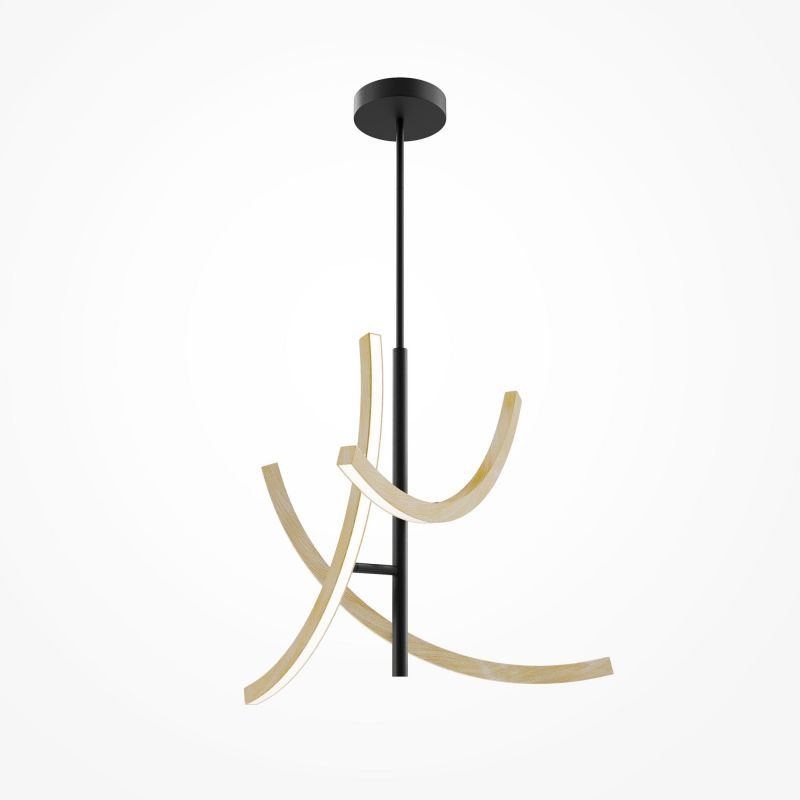 Подвесной светильник Maytoni Wabi LED 2700-4000К 21W MOD428PL-L27BK фото 8