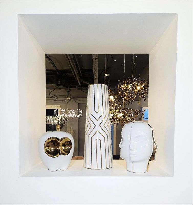 Ваза Sotogrande White Geometric pattern BD-3049000 фото 6