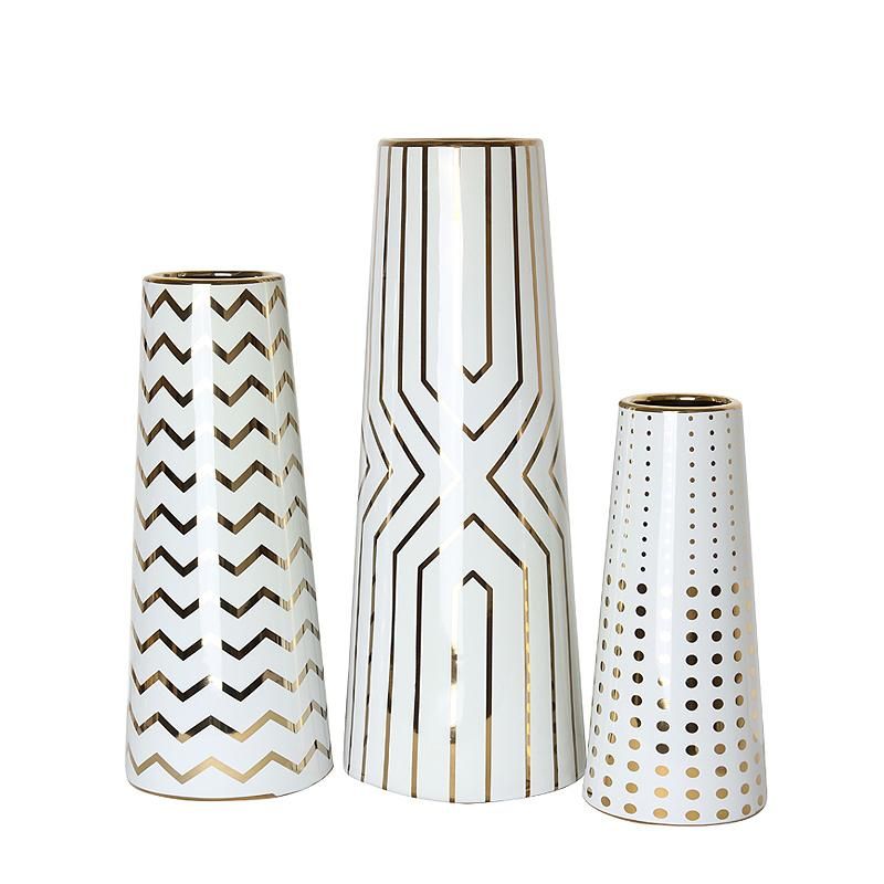 Ваза Sotogrande White Geometric pattern BD-3049000 фото 7