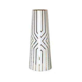 Ваза Sotogrande White Geometric pattern BD-3049000