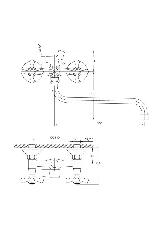 Смеситель Haiba HB2208-2 фото 2