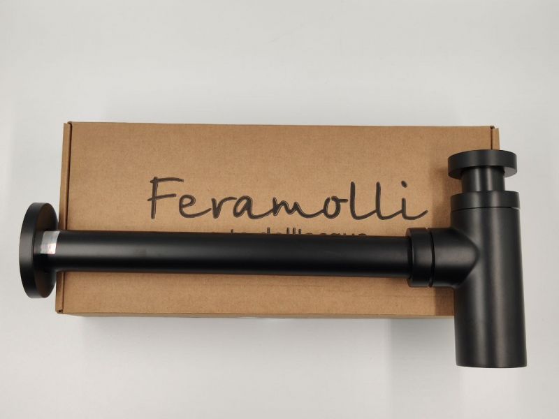 Сифон для раковины Feramolli Ele BL087, черный фото 5