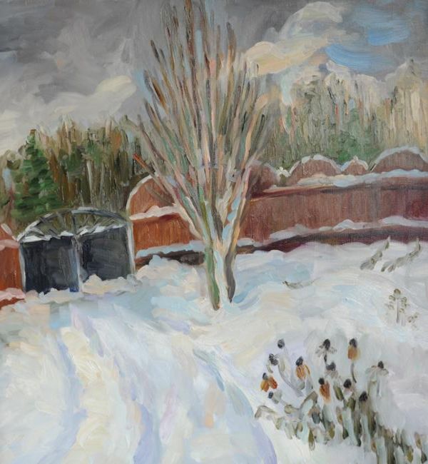 Картина "Декабрь" 70x70 Явишева Татьяна фото 1