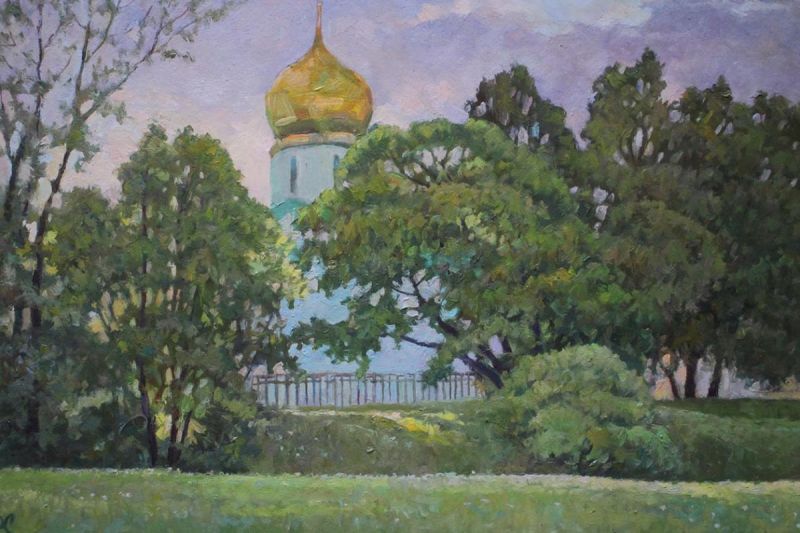 Картина "В Царском селе 2" Сапожников Юрий фото 1