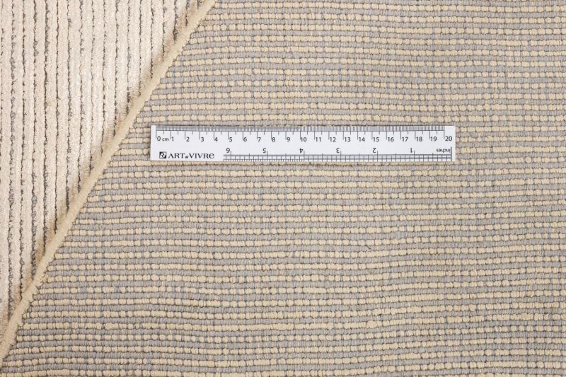 Индийский ковер из шерсти и арт-шёлка Carpet «MURUGAN» PLAIN-A038-BP10(Round) 249 x 249 см