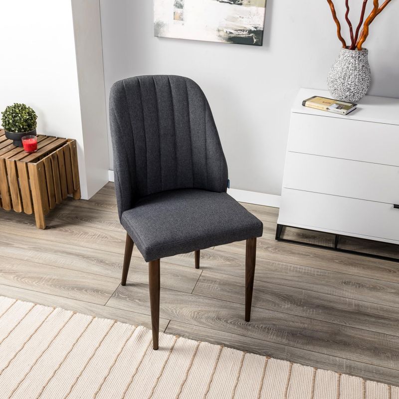 Стул R-Home Alen серый 410127132h_Dark серый_т.орех фото 10