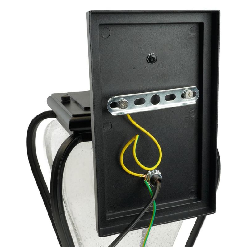 Светильник садово-парковый Feron Бильбао PL741 на стену вниз  60W E27 230V, черный 51274 фото 7