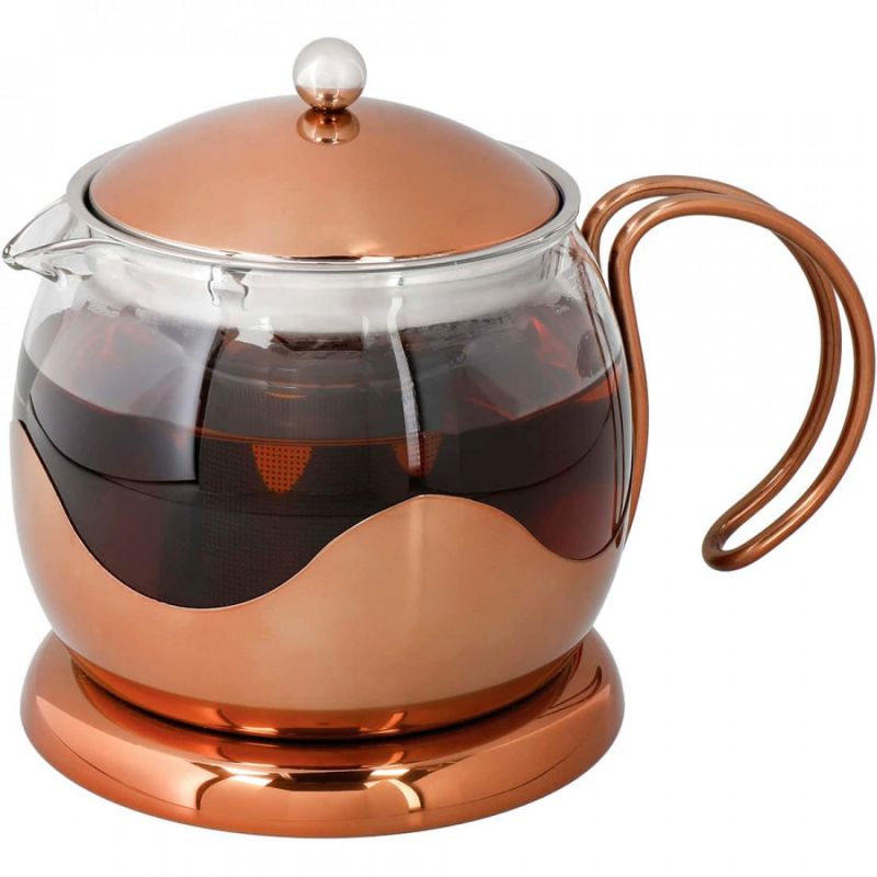 Чайник заварочный с фильтром 660 мл Kitchen Craft La Cafetiere медного цвета BD-3143620 фото 2