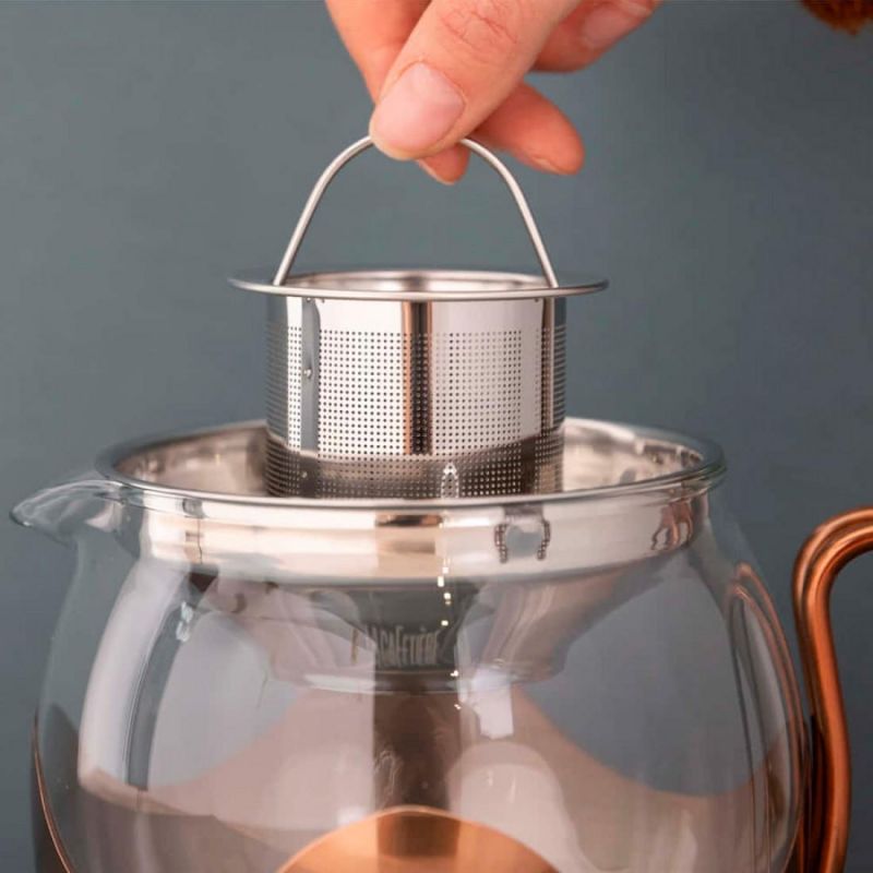 Чайник заварочный с фильтром 660 мл Kitchen Craft La Cafetiere медного цвета BD-3143620 фото 4