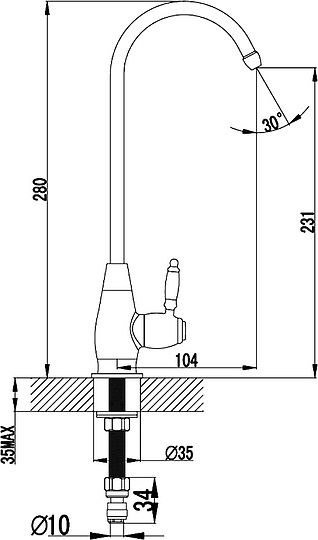 Кран Lemark LM4840B