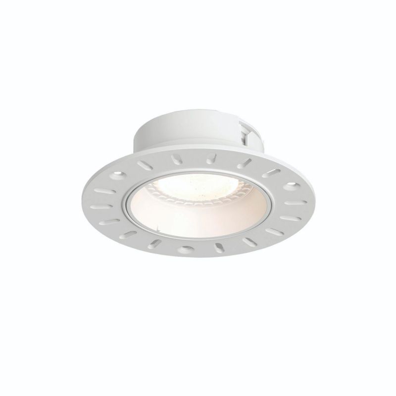 Встраиваемый светильник Denkirs IP 20, 10 Вт, GU5.3, LED, белый, пластик DK3055-WH фото 4
