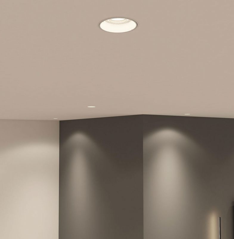 Встраиваемый светильник Denkirs IP 20, 10 Вт, GU5.3, LED, белый, пластик DK3055-WH фото 6