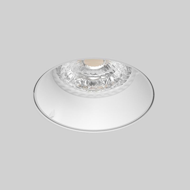 Встраиваемый светильник Denkirs IP 20, 10 Вт, GU5.3, LED, белый, пластик DK3055-WH фото 2