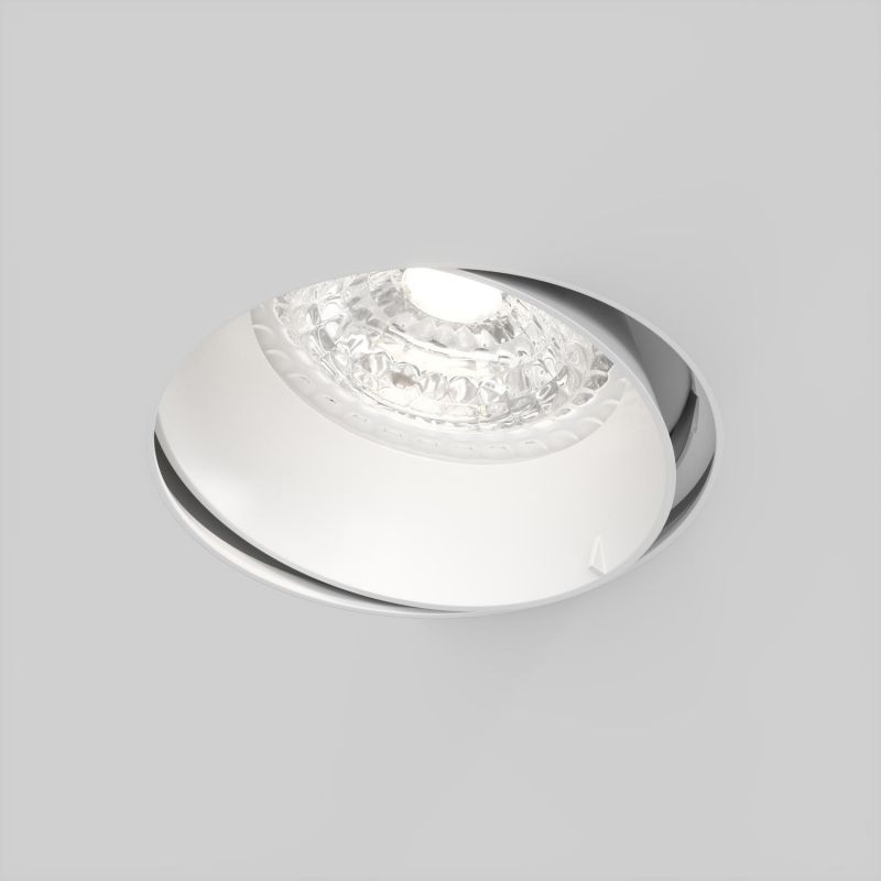 Встраиваемый светильник Denkirs IP 20, 10 Вт, GU5.3, LED, белый, пластик DK3055-WH фото 4