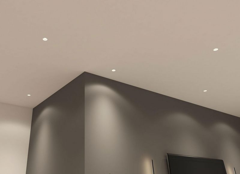 Встраиваемый светильник Denkirs IP 20, 10 Вт, GU5.3, LED, белый, пластик DK3055-WH фото 10