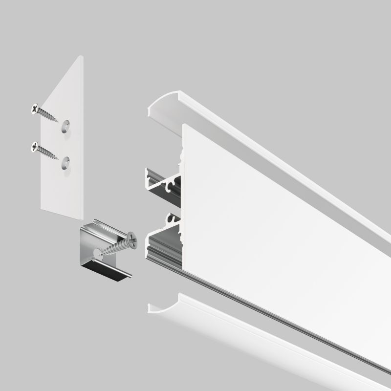 Алюминиевый профиль к светодиодной ленте Maytoni Led Strip ALM-1848-W-2M фото 4