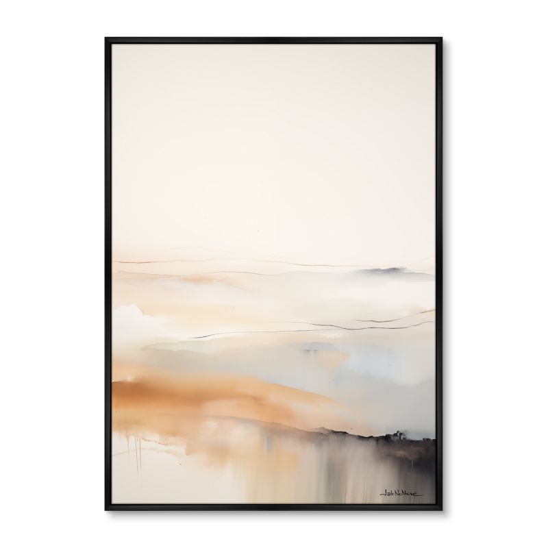 Репродукция картины ArtNoMore на холсте Landscape collection, Light fog, No 2, 2024г. фото 2