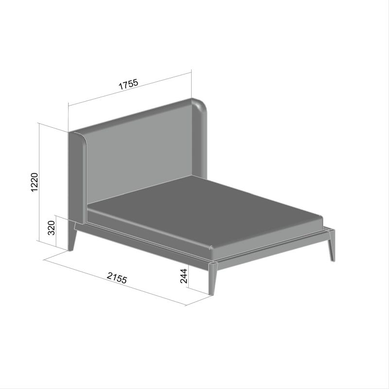 Кровать BraginDesign Fly BD-1834171