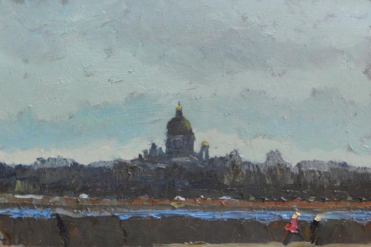 Картина "Холодный ветер Питера" Головченко Алексей фото 1