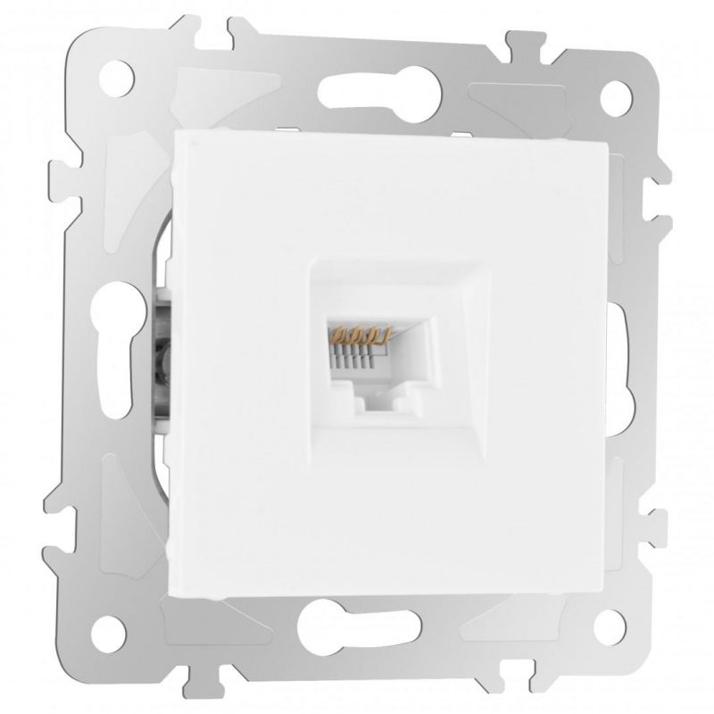 Розетка интернет RJ45 203.45-1.white Arte Milano