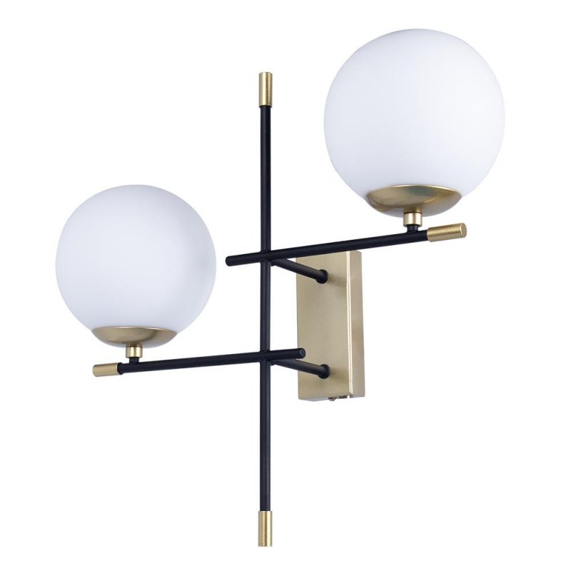 Светильник настенный Arte Lamp ARKAB A2225AP-2BK