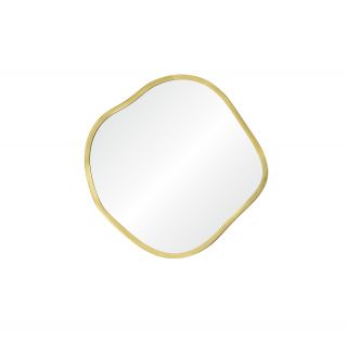 Зеркало в тонкой раме Smal Organic S Gold BD-3067265