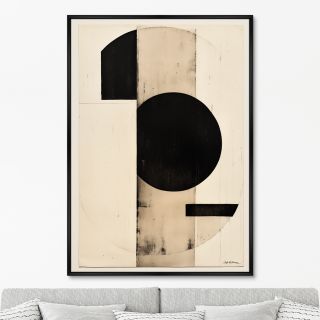 Репродукция картины ArtNoMore на холсте Planetary indifference, No 1, 2024г.