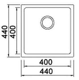Кухонная мойка Seaman Eco Roma Standart SMR-4444A.A фото 2