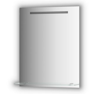 Зеркало с полочкой 60 со встроенным LED-светильником 4 W 60x75 Evoform LEDLINE-S BY 2154