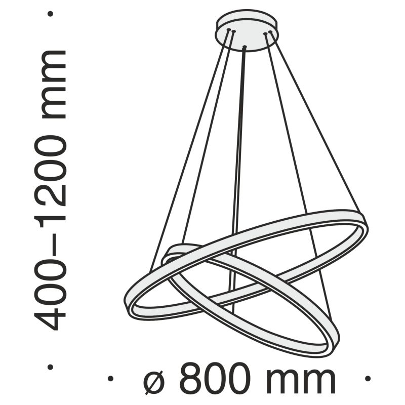 Подвесной светильник Maytoni Rim MOD058PL-L74BS4K