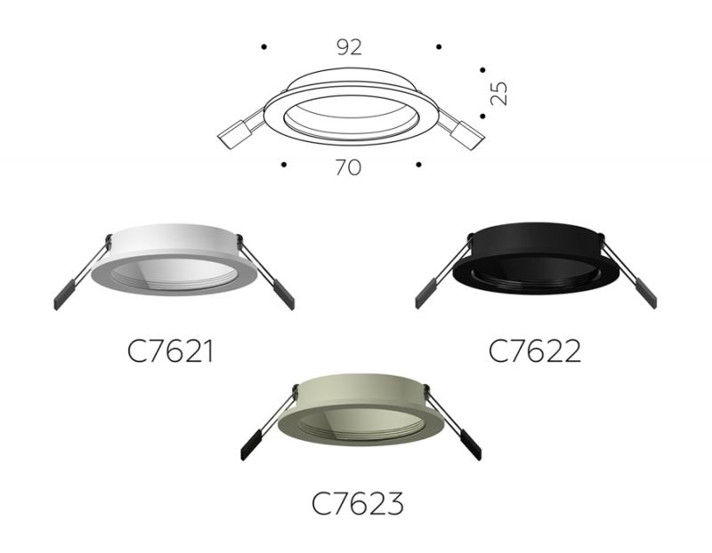 Корпус светильника Ambrella DIY Spot C7623