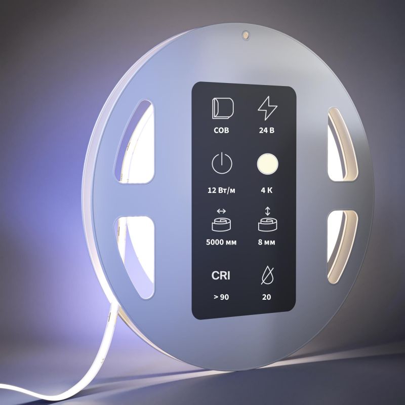Светодиодная лента Maytoni COB светодиодная лента 12W LED 4000K 201076 фото 4