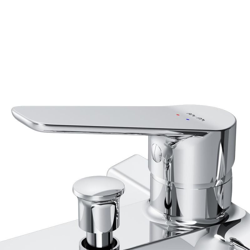 Смеситель для ванны с душем AM.PM Crave F9C10000 хром фото 9