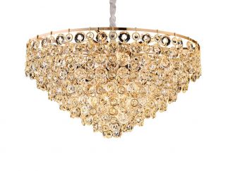 Люстра Newport 5260 Champagne gold Clear crystal E14 5265+16/C gold