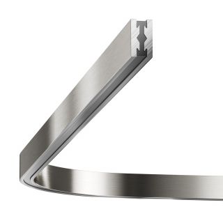Радиусный коннектор Maytoni Accessories for tracks Flarity для шинопровода Flarity платина TRX154-RC80-PT
