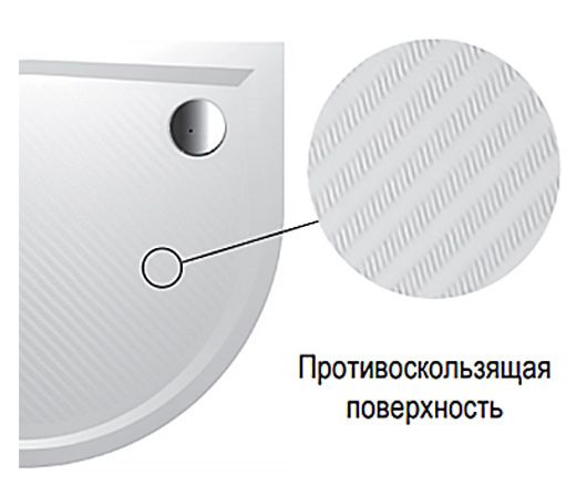 Душевой поддон из литьевого мрамора Riho Kolping D004003005 100x100 фото 6