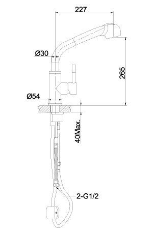 Смеситель Lemark Expert LM5076S