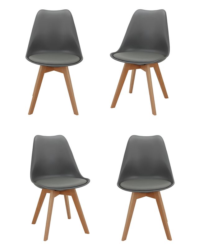 Комплект из 4-х стульев Bradex Home Eames Bon BD-1450535 фото 1