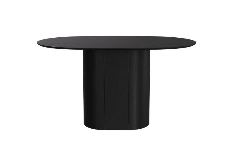 Стол обеденный Ellipsefurniture Type овальный 140*85 см (черный) TY010208240601 фото 1