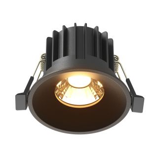 Встраиваемый светильник Maytoni Round 12W LED 2700K DL058-12W2.7K-B