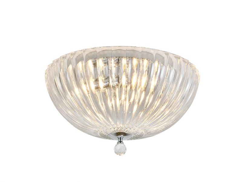 Потолочный светильник Clear glass Newport 62000 E14 60W 62004/PL chrome new фото 1