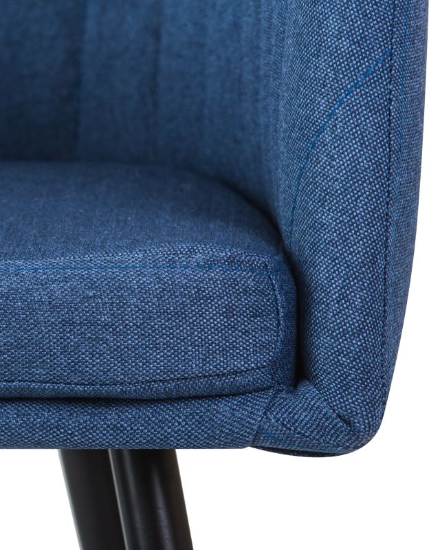 Кресло Dobrin 7304-LM ALINA, цвет сиденья синий (LAR-106D-21)