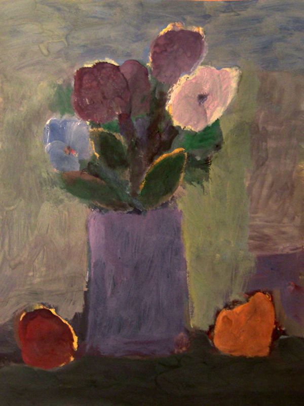 Картина "Букет и фрукты" 40x60 Желнов Николай фото 1