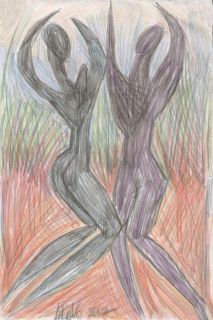 Картина "Нежность танцующих" Лика Волчек