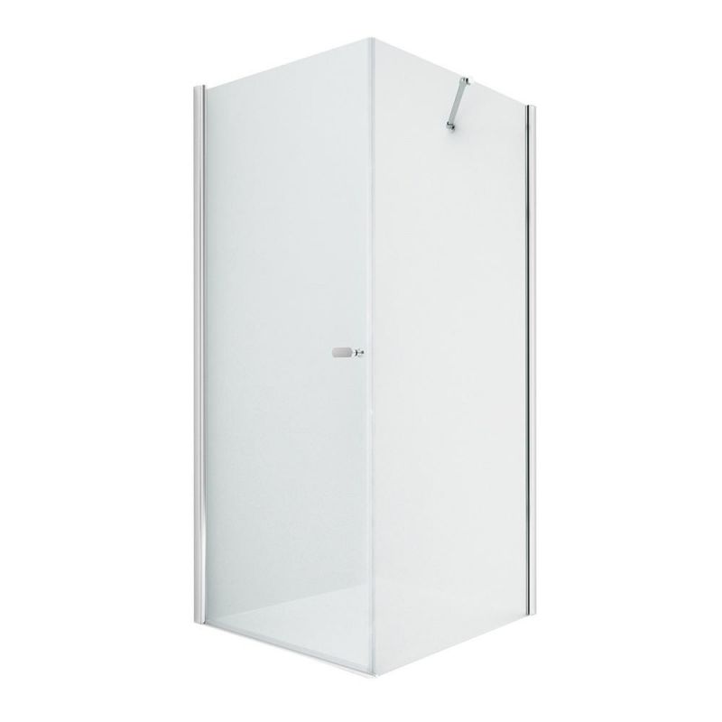 Душевой уголок New Trendy NEW SOLEO 70x120x195 D-0139A/D-0151B, профиль хром, стекло прозрачное фото 1